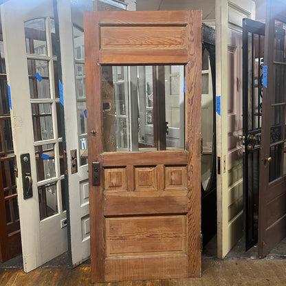 Antique Door With Glass