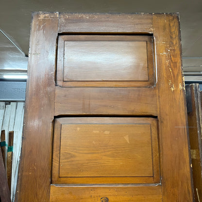 Tall Antique Oak 5 Panel Interior Door