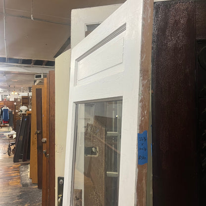 Antique Door With Glass