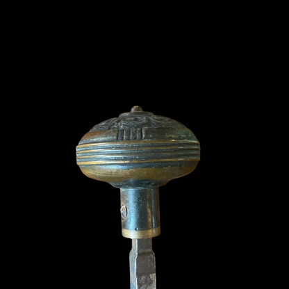 Antique Brass Reading “Columbian” Doorknob c. 1897