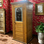 Antique Early 1900s Oak Telephone Booth