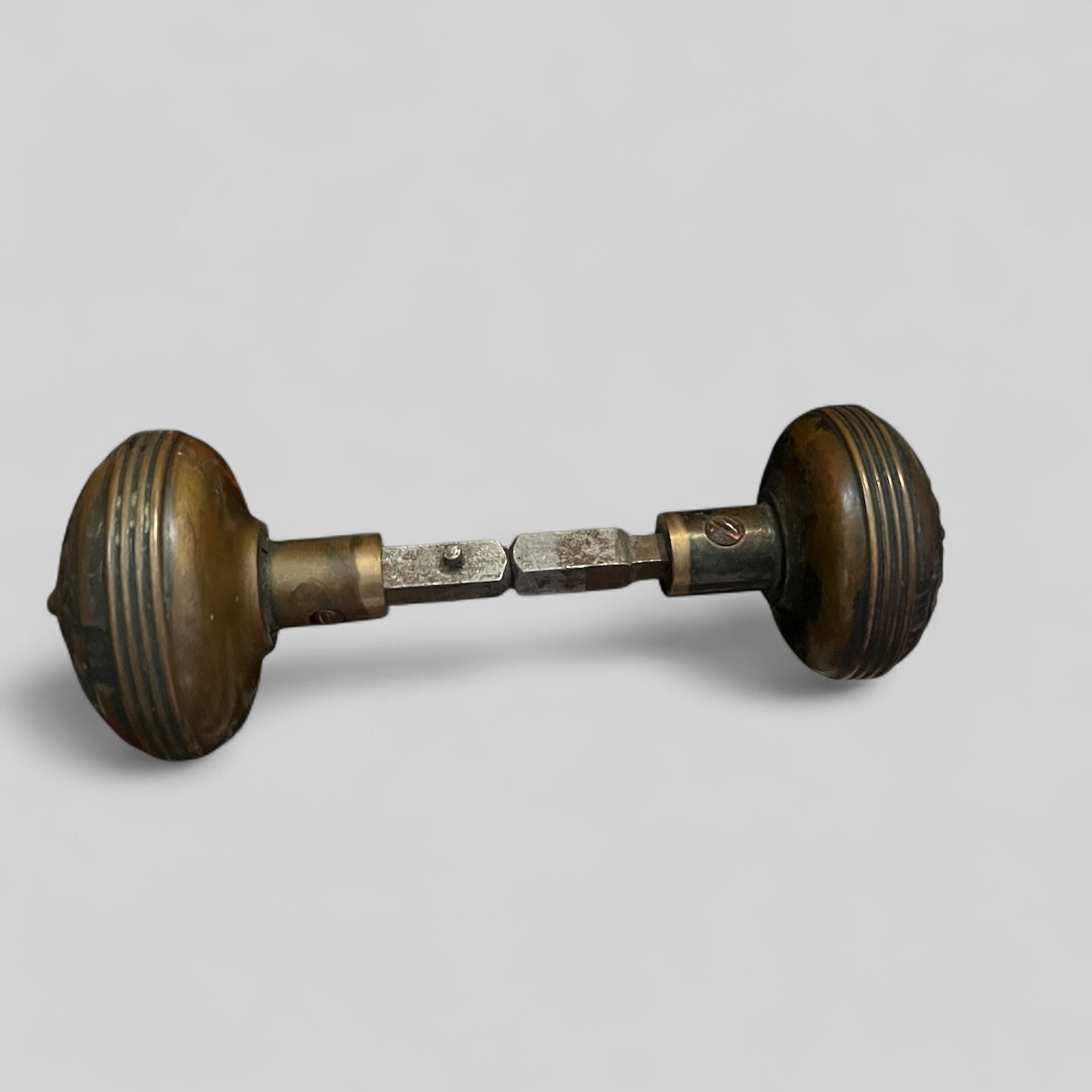 Antique Brass Reading “Columbian” Doorknob c. 1897
