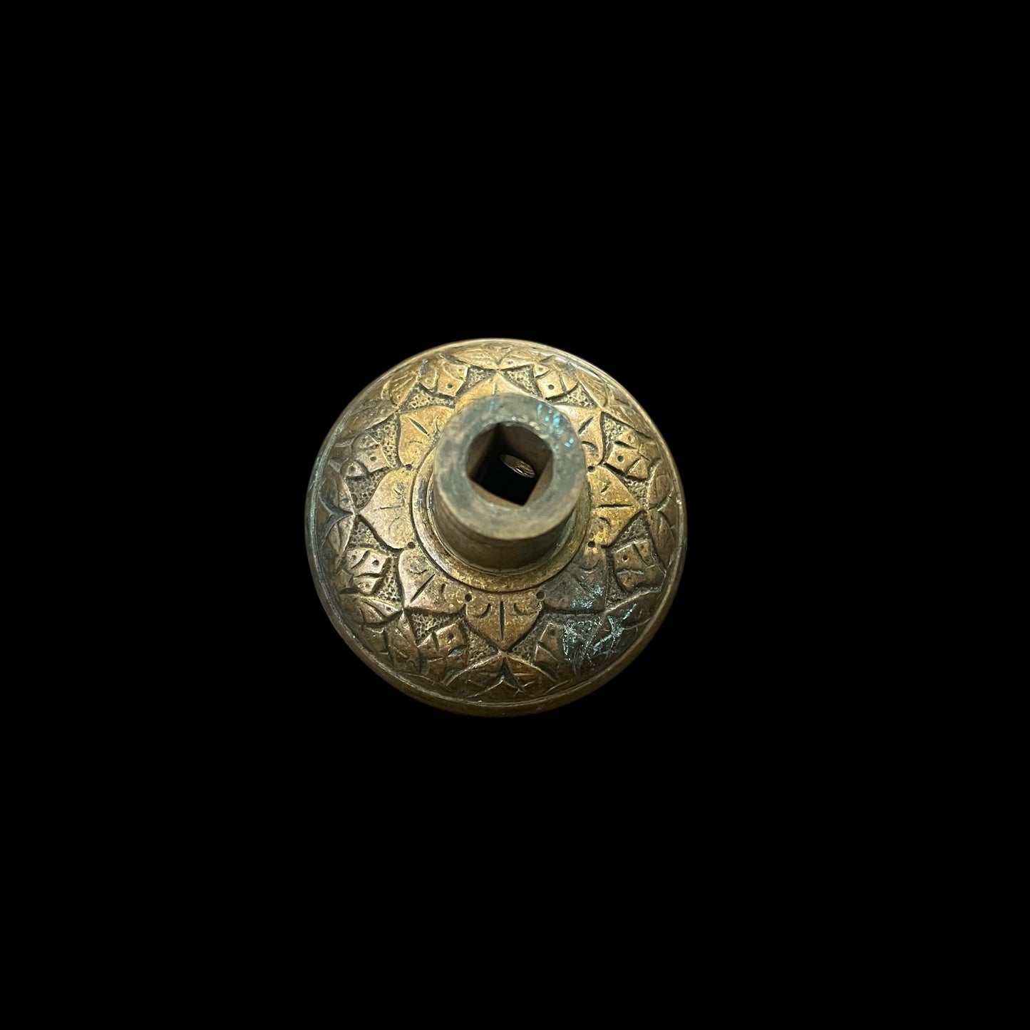 Antique Cast Bronze/Brass Russell & Erwin Single Door Knob c. 1874