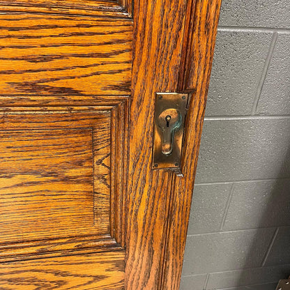 Antique Oak Pocket Door