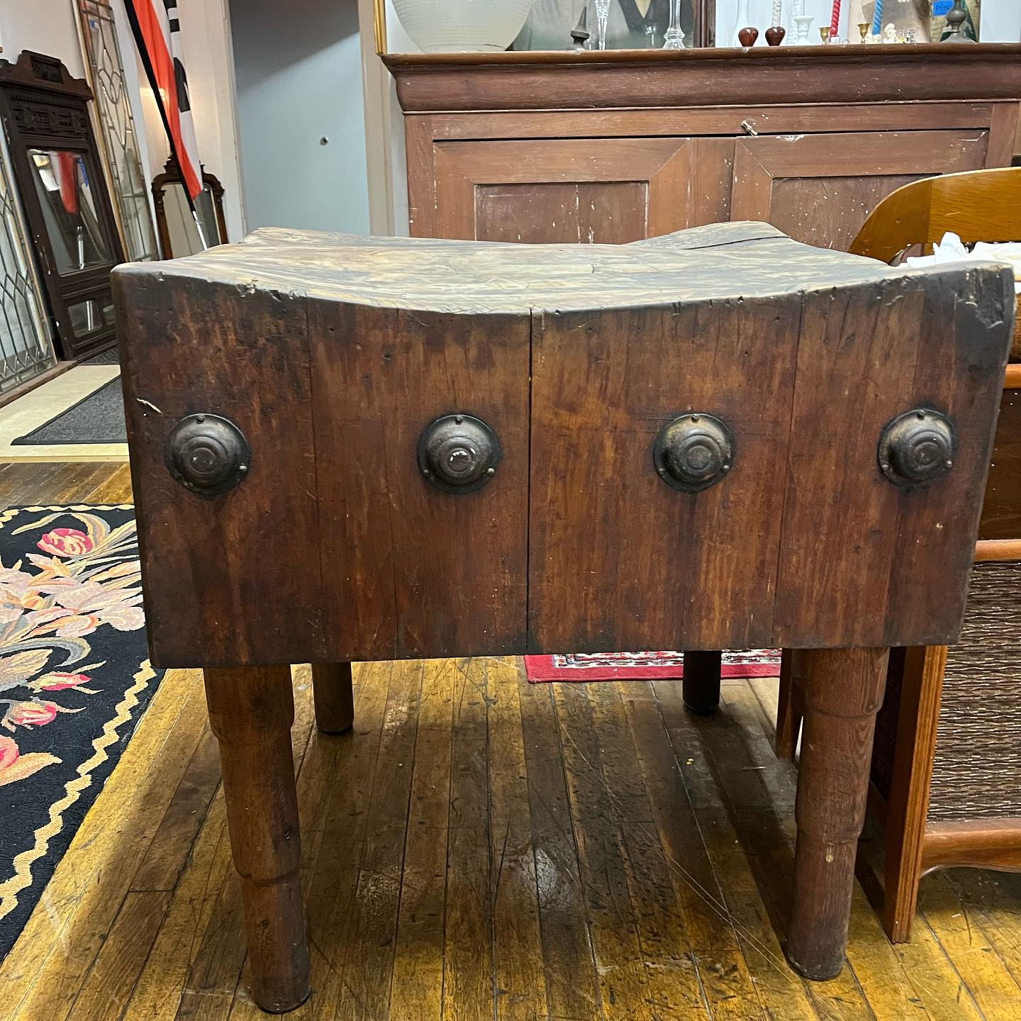 Antique Butcher Block