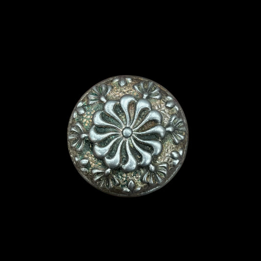 Antique c. 1897 Peterborough Cast Iron Ornate Single Door Knob