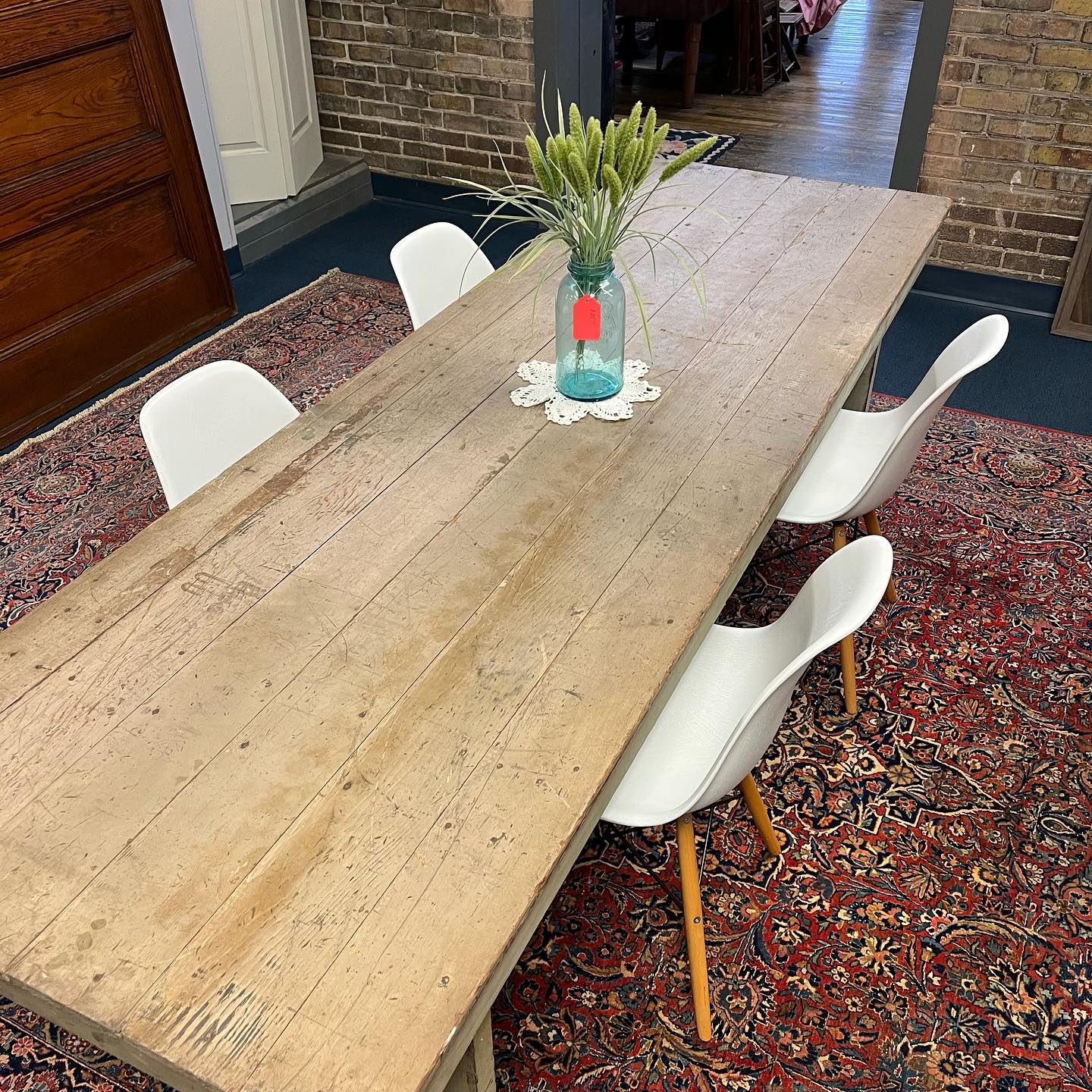 Rustic Antique Table - 8ft Long!