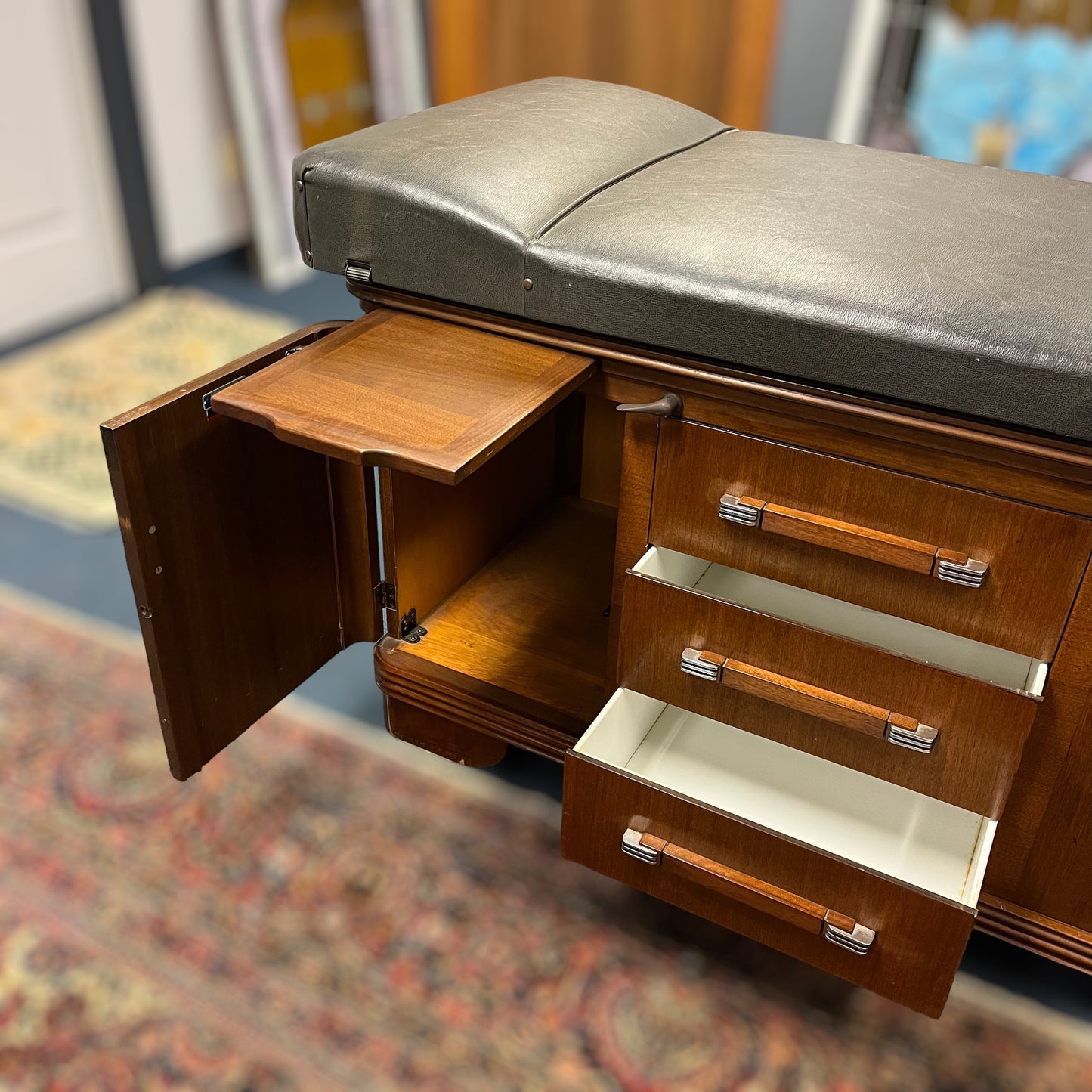 Vintage Art Deco Doctor/Medical Examination Table