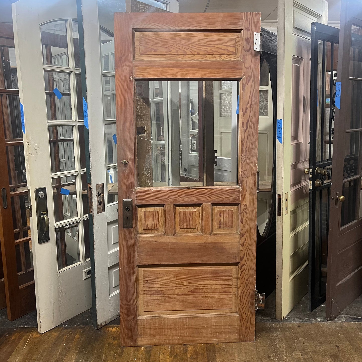 Antique Door With Glass