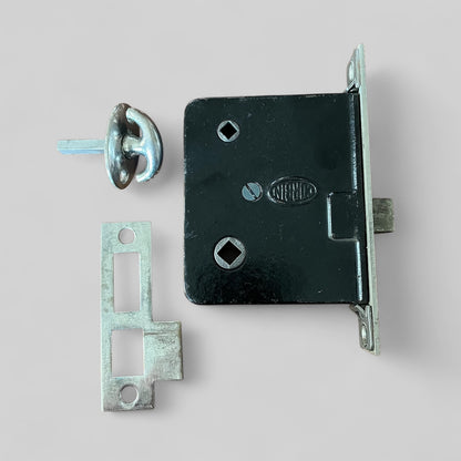 Antique Corbin Privacy / Bathroom Mortise Lock Set