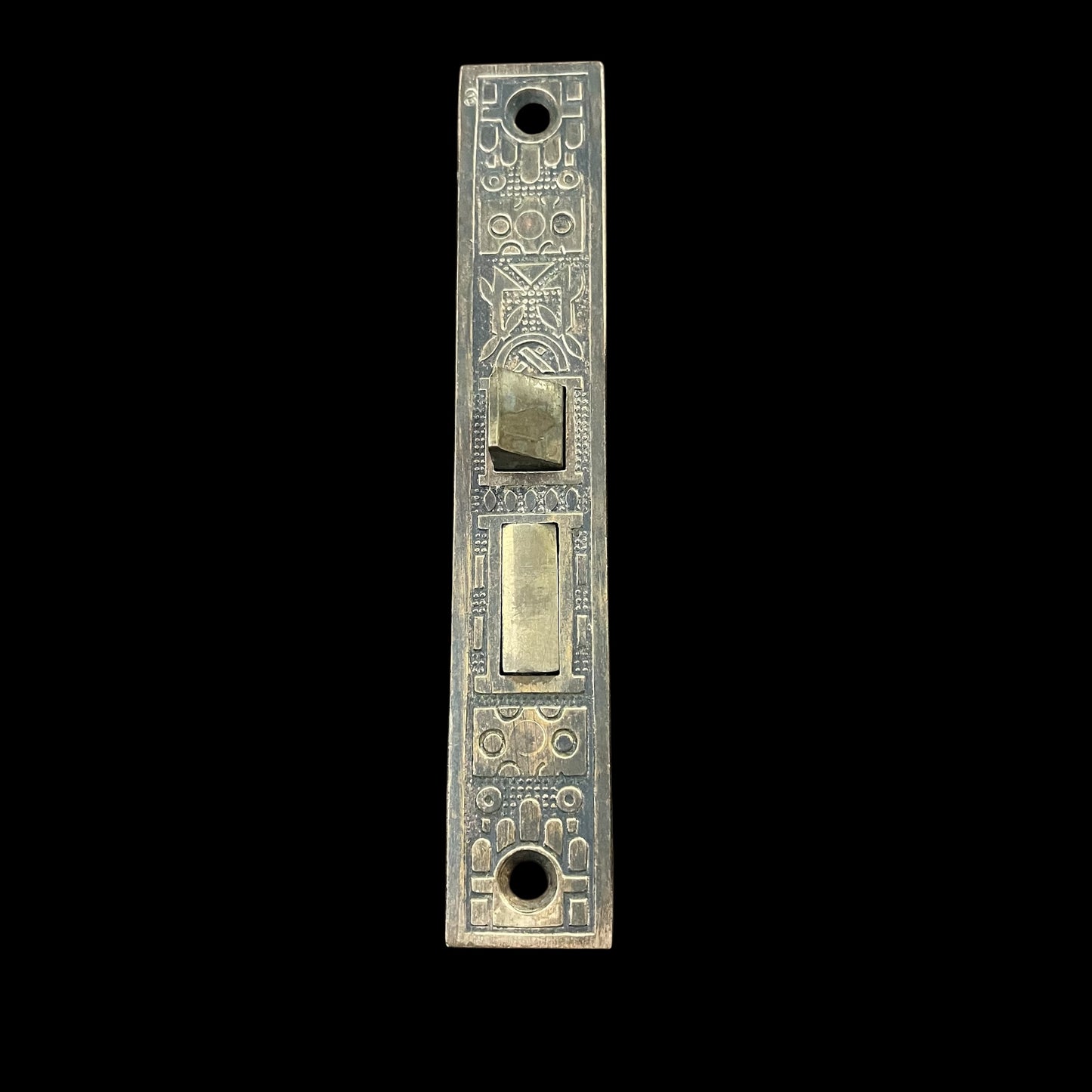 Antique Brass/Bronze Ornate Mortise Lock