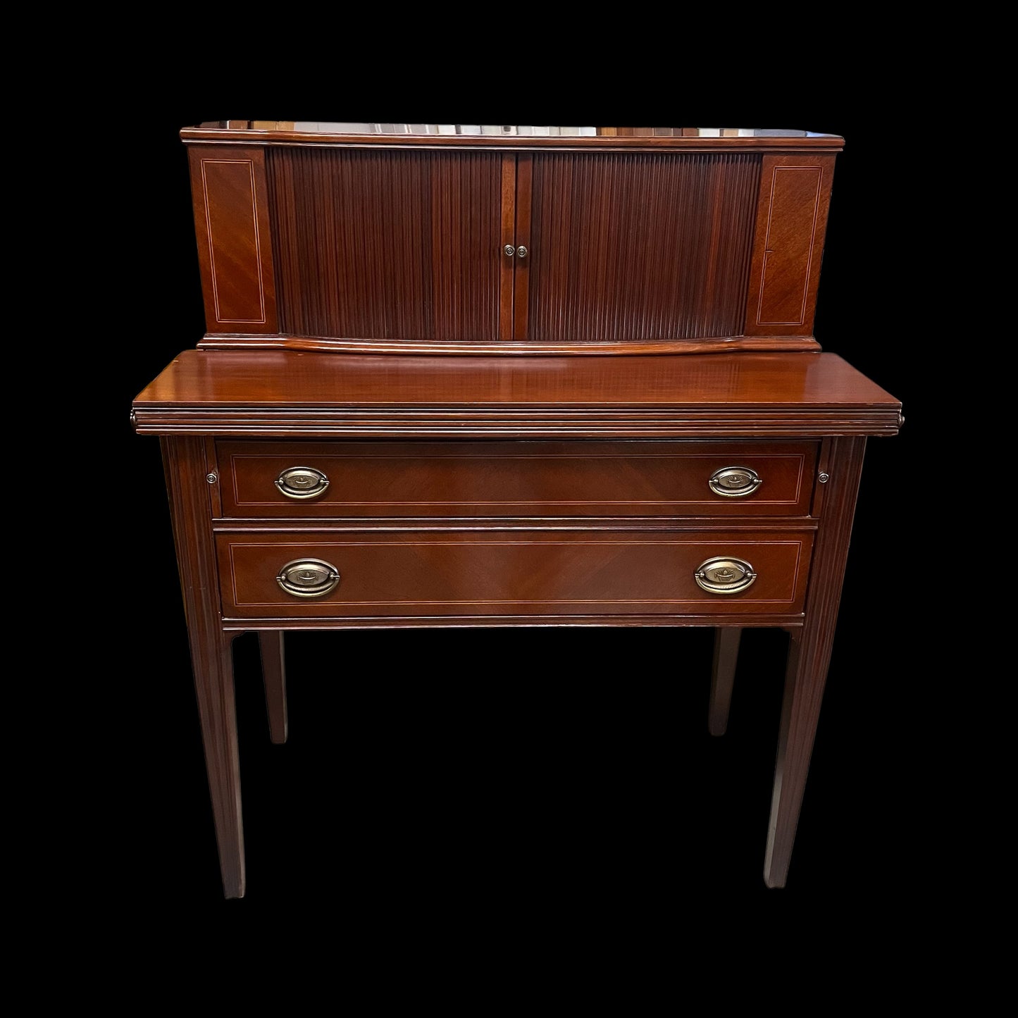 Antique Secretary Desk Made By The Wabash Co. (EST. 1883)