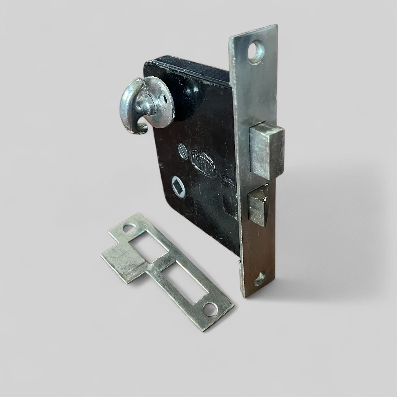 Antique Corbin Privacy / Bathroom Mortise Lock Set