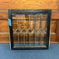 Antique Beveled Leaded Glass Window