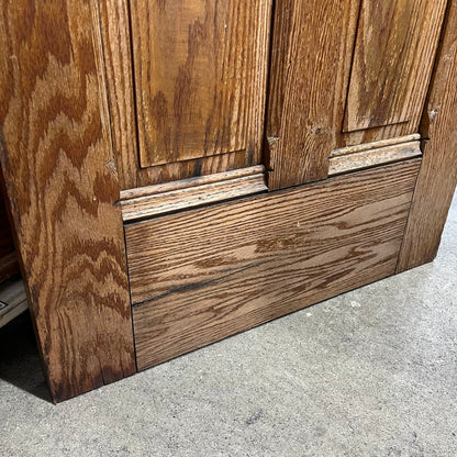 Solid Oak Antique Victorian Door