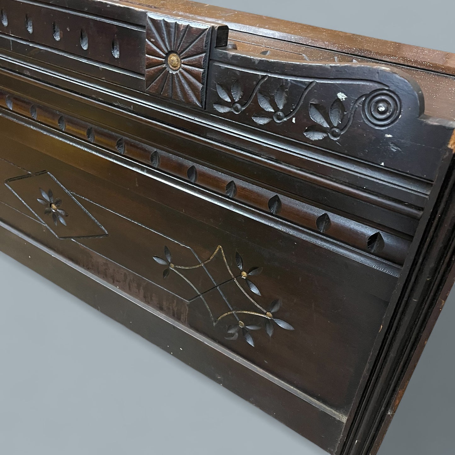 Hand-Carved Antique Chest