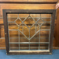 Antique Beveled Glass Leaded Window