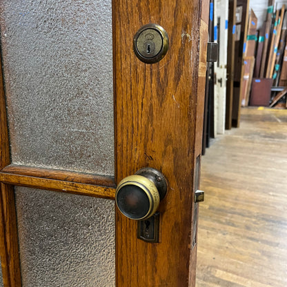 Antique Oak 12 Lite Door