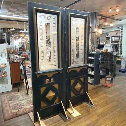 Antique Victorian Entry Doorset