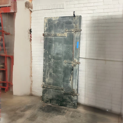 Antique Steel Wrapped Door