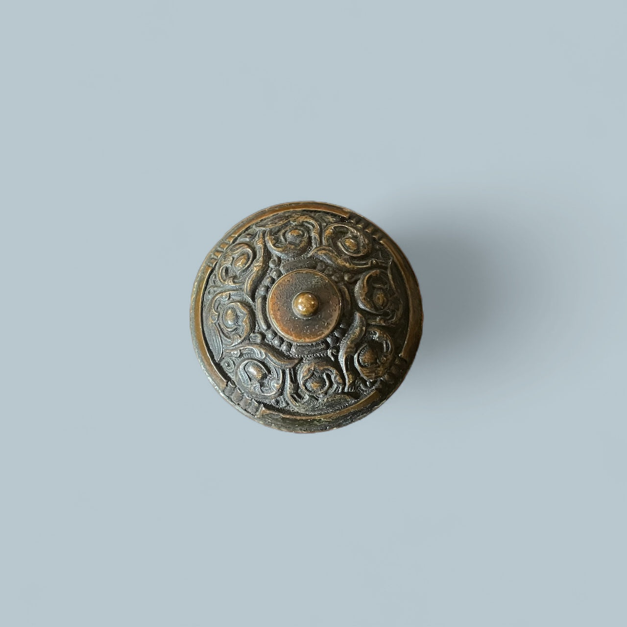 Antique Brass Reading “Columbian” Doorknob c. 1897