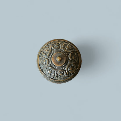 Antique Brass Reading “Columbian” Doorknob c. 1897