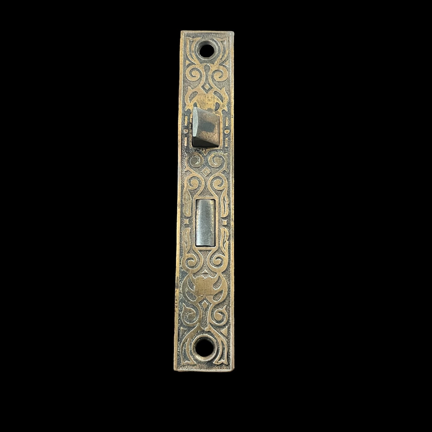 Antique Ornate Yale & Towne Steel Mortise Lock - #1000