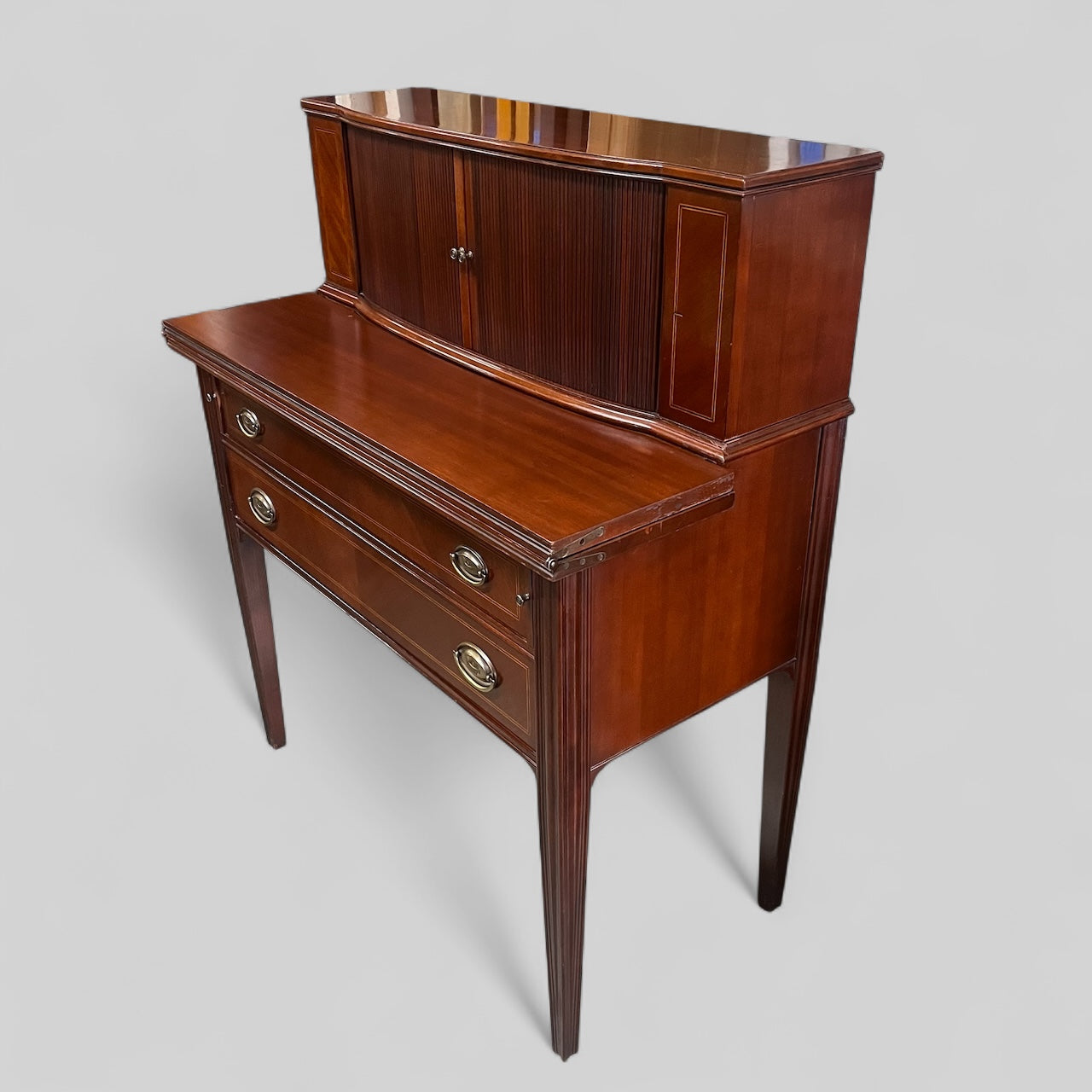 Antique Secretary Desk Made By The Wabash Co. (EST. 1883)