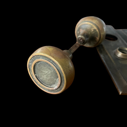 Antique Corbin Brass Exterior Door Hardware Set