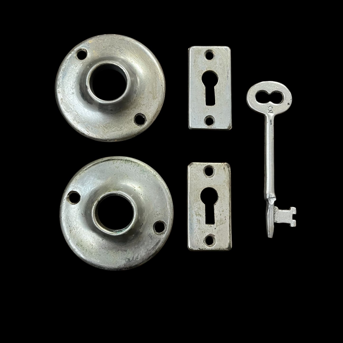 Antique Corbin Door Privacy Mortise Lock (#219) Set