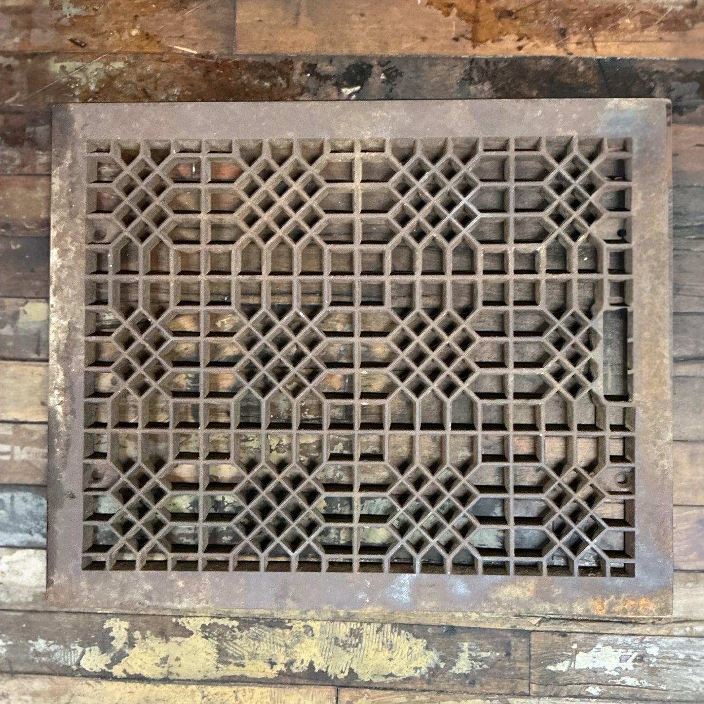 Antique Iron Air Return Floor Grate