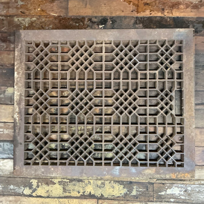Antique Iron Air Return Floor Grate
