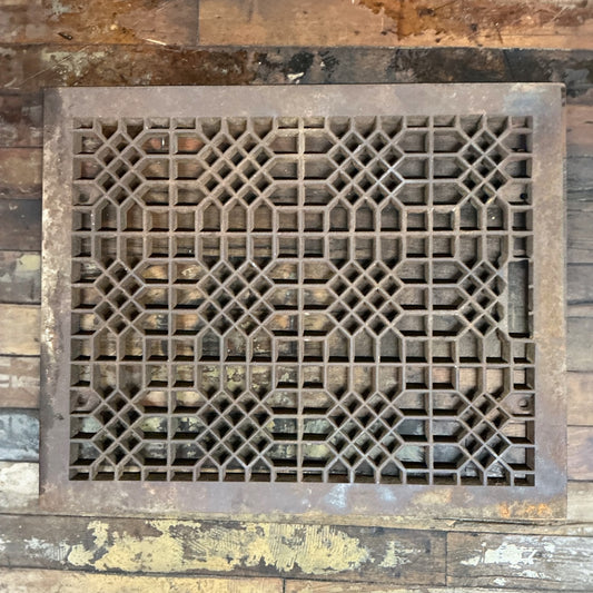 Antique Iron Air Return Floor Grate