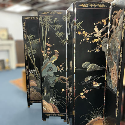 Vintage Chinese Folding Room Divider