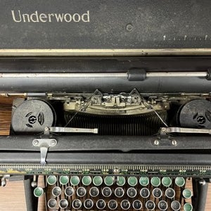 Antique Underwood Elliott Fisher Co. Typewriter