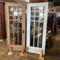 Gorgeous Antique Pocket Doors With Thick Beveled Glass