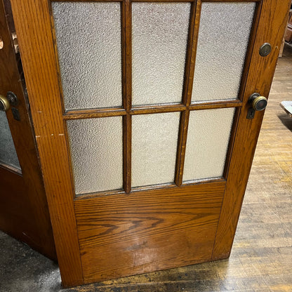 Antique Oak 12 Lite Door