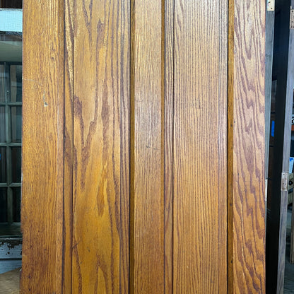 Solid Oak Antique Victorian Door