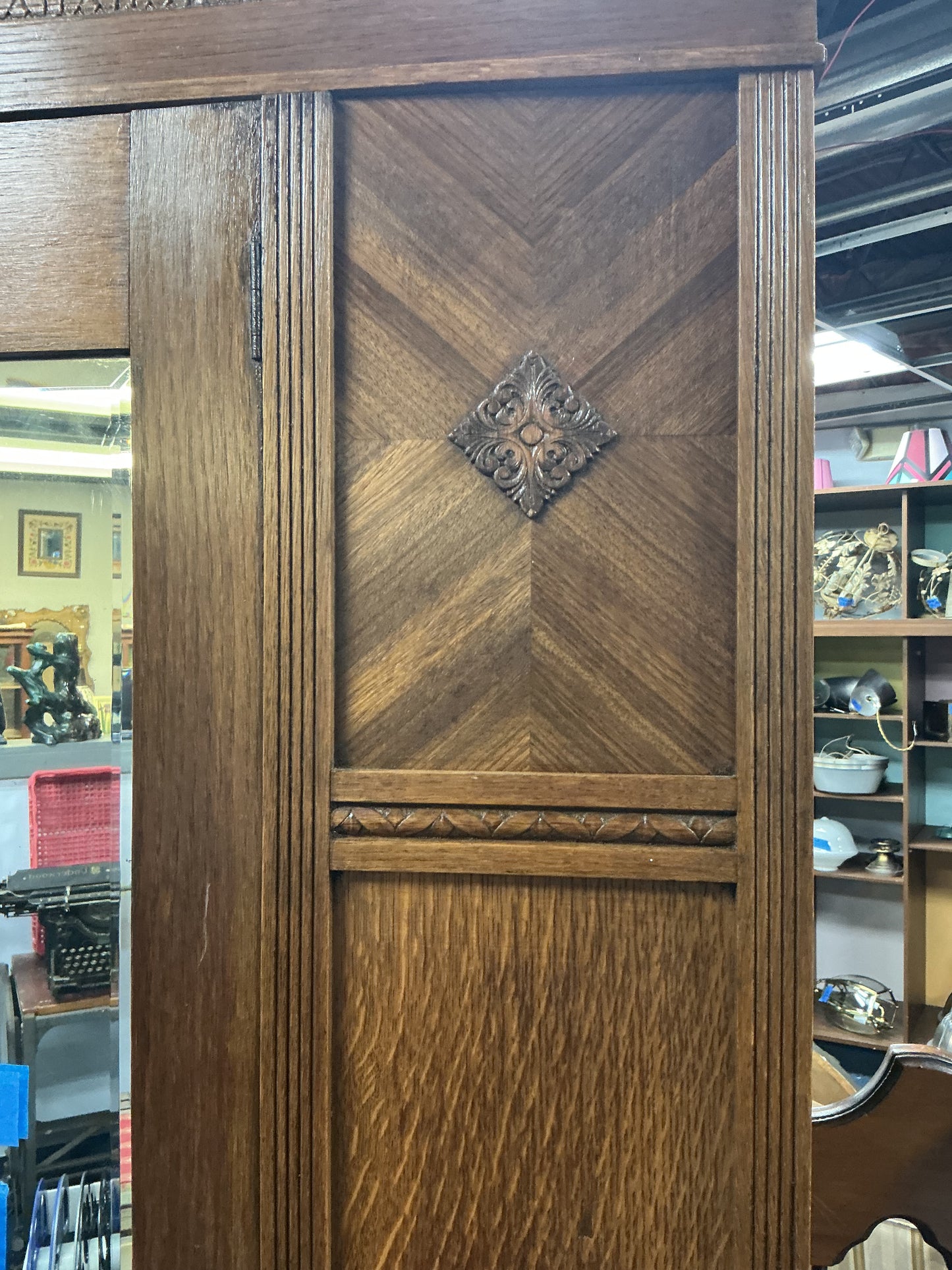 Antique Oak Wardrobe