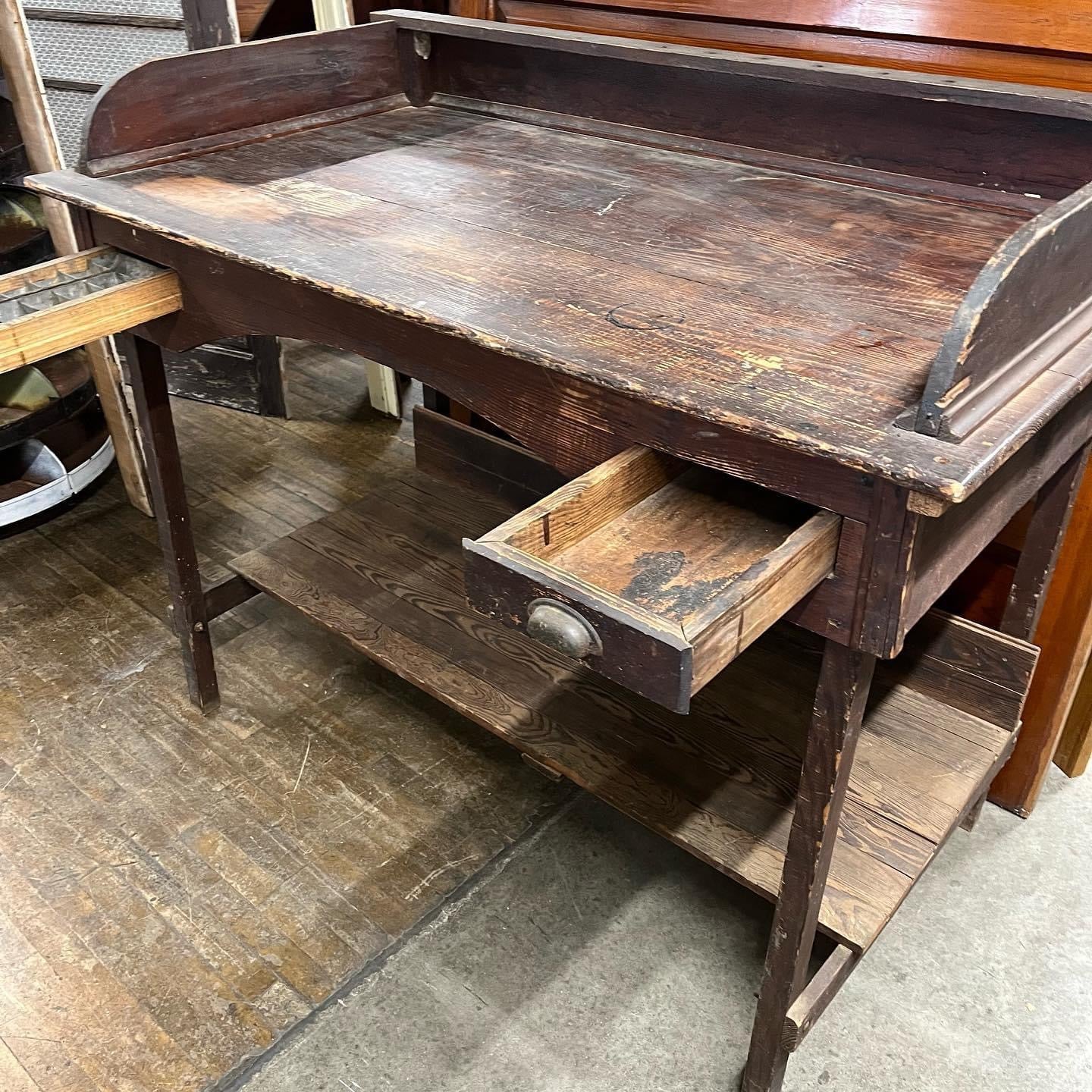 Antique Stand-Up Desk/Counter