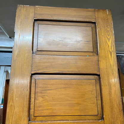 Tall Antique Oak 5 Panel Interior Door