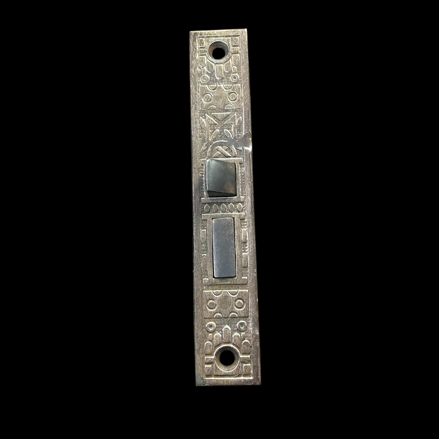 Antique Steel Ornate Mortise Lock