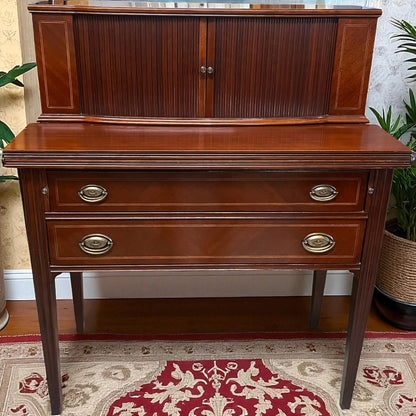 Antique Secretary Desk Made By The Wabash Co. (EST. 1883)