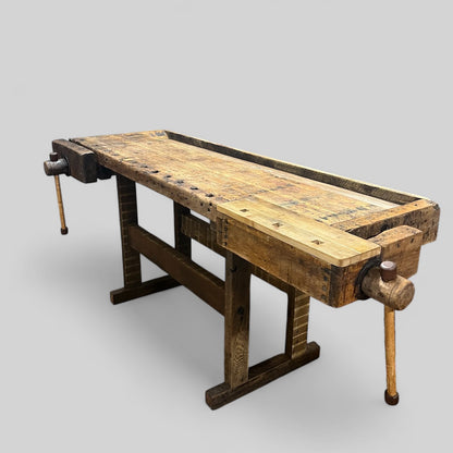 Antique Hammacher Schlemmer Carpenter’s Workbench