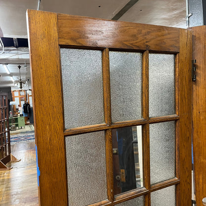 Antique Oak 12 Lite Door