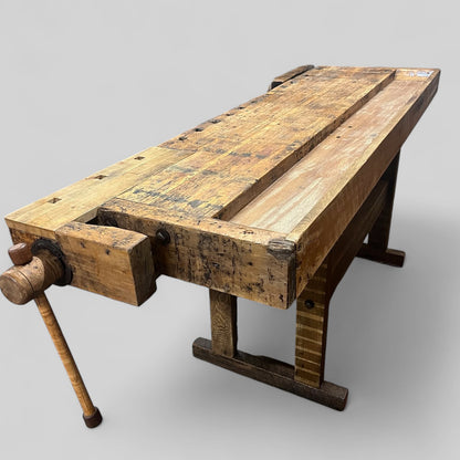 Antique Hammacher Schlemmer Carpenter’s Workbench