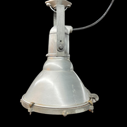 Vintage Industrial Crouse Hinds Aluminum Explosion-proof Light - Rewired