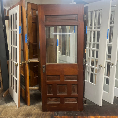 Ornate Antique Door With Glass