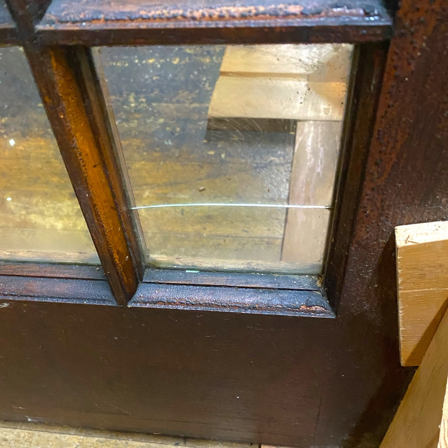 Antique Oak Built-In Cabinet/Pantry Doors