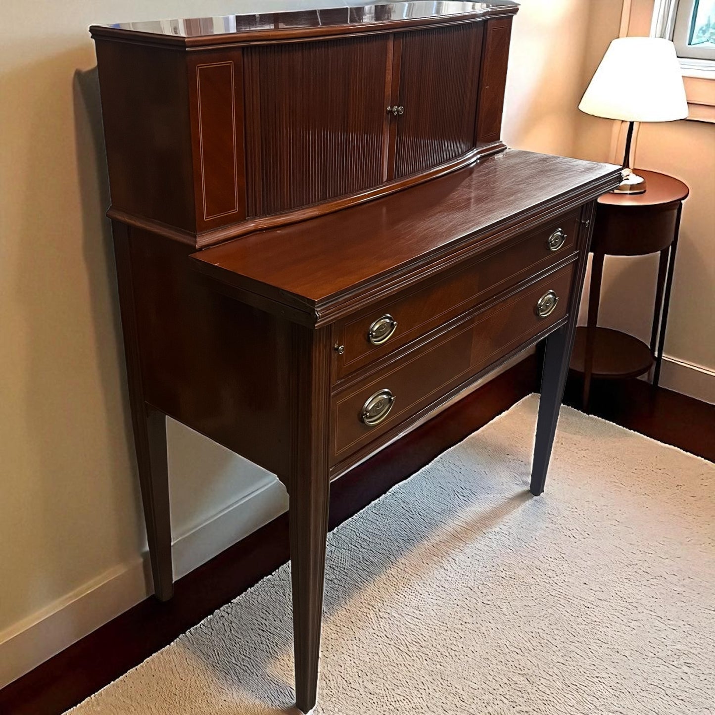 Antique Secretary Desk Made By The Wabash Co. (EST. 1883)